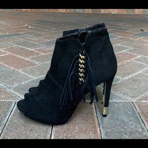 Guess Open Toe Booties